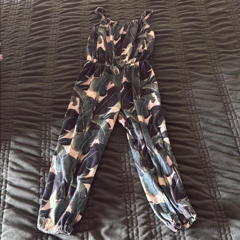 Amazon Green and Black Jumpsuit One Piece